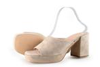 Manfield Muiltjes in maat 41 Beige | 5% extra korting, Verzenden, Beige, Manfield, Gedragen