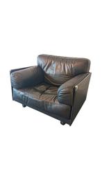Poltrona Frau - Fauteuil - deux fois - Cuir, Métal