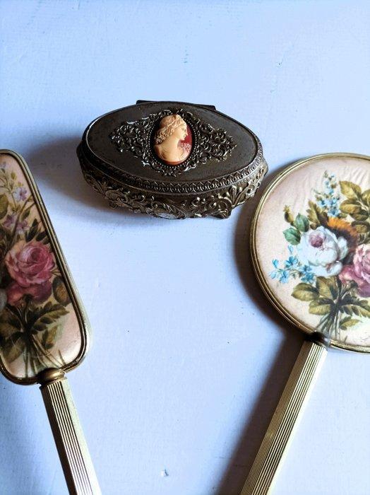 Kaptafelset (3) - Brons en messing, Antiek en Kunst, Curiosa en Brocante