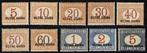 Italiaans Jubaland 1925 - Belastingstempels, serie van 10, Timbres & Monnaies, Timbres | Europe | Italie