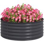 Moestuinbak - Groene vingers - Stapelbaar - Zwart, Tuin en Terras, Ophalen of Verzenden, Nieuw