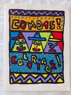 Robert Combas (1957) - coloriage  Album de 9 sérigraphies