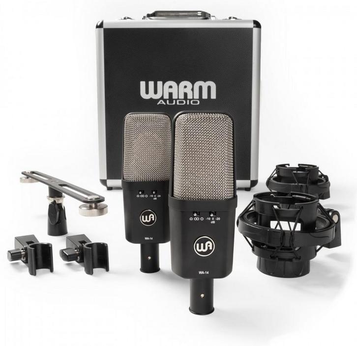 Warm Audio WA-14SP Stereo Pair, Musique & Instruments, Microphones, Enlèvement ou Envoi