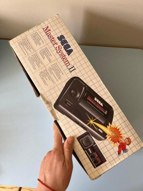 Sega - Master System - II - Spelcomputer - In originele, Games en Spelcomputers, Spelcomputers | Overige Accessoires