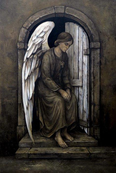 Karolina Gmiterek - The Gate, Antiek en Kunst, Kunst | Schilderijen | Modern