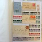 Monde - Belle collection de timbres, enveloppes et cartes, Gestempeld