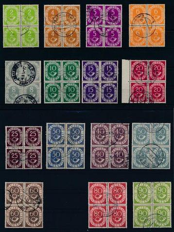 Allemagne, République Fédérale 1951 - Offre rare, cor postal