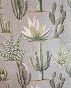 Artmaison Exclusieve stof met realistische Cactussen -, Antiquités & Art, Tapis & Textile