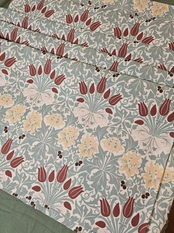 Tissu William Morris, nappe Art Nouveau, édition limitée -