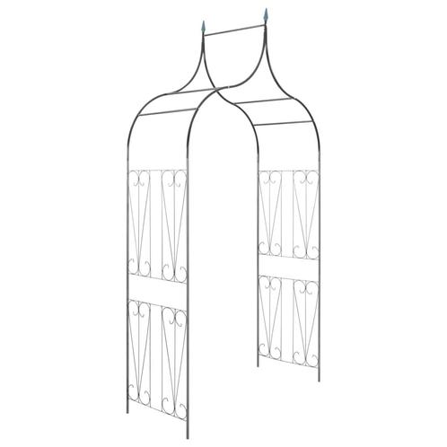 vidaXL Tuinboog speer ontwerp donkergroen, Jardin & Terrasse, Poteaux, Poutres & Planches, Envoi