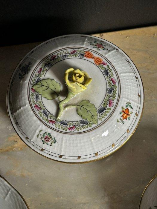 Theeservies (8) - Porselein - theeset, Antiquités & Art, Antiquités | Meubles | Tables