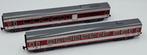 Minitrix N - 3124, 3122 - Modeltrein personenwagen (2) -, Hobby en Vrije tijd, Modeltreinen | N-Spoor, Nieuw
