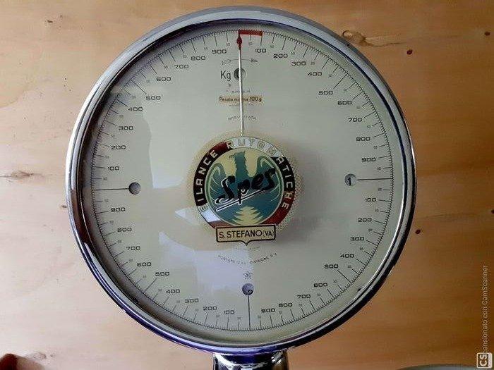 Santo Stefano - Balans of weegschaal - Vernikkeld messing -, Antiek en Kunst, Antiek | Wandborden en Tegels