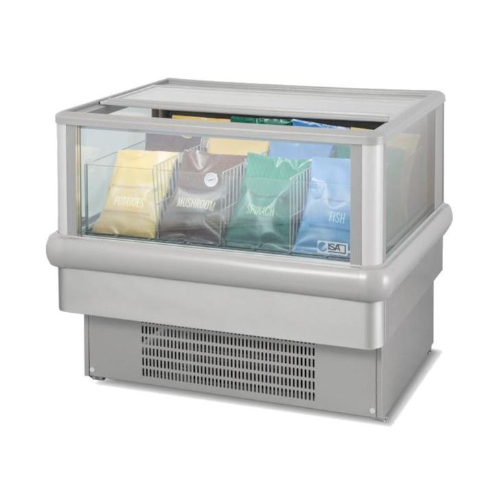 Koel-/Vrieseiland | ACTION | 160L | Grijs |  -16°C/-18°C &, Zakelijke goederen, Horeca | Keukenapparatuur, Nieuw in verpakking