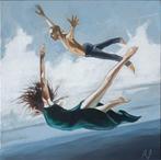 Rodolfo Guzzoni - The flying people 2, Antiek en Kunst