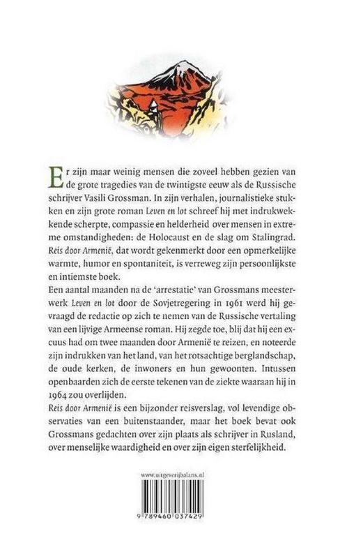 Reis door Armenië 9789460037429 Vasili Grossman, Boeken, Literatuur, Zo goed als nieuw, Verzenden