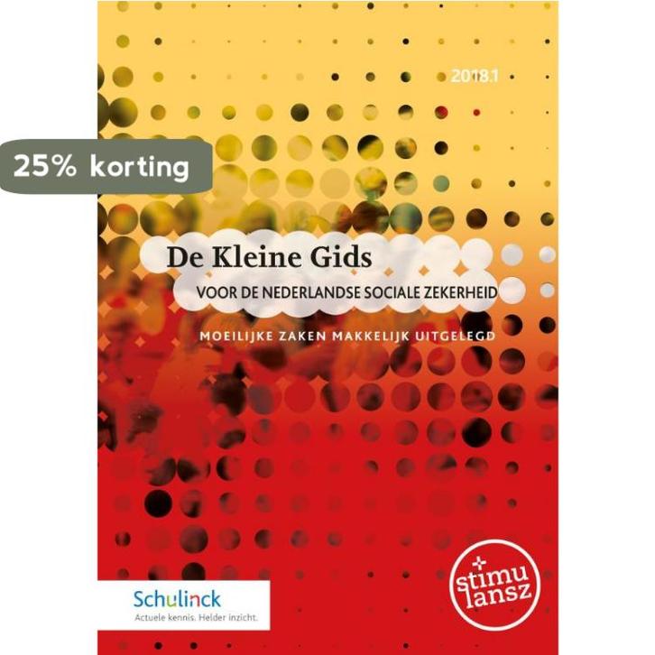 De Kleine Gids voor de Nederlandse sociale zekerheid 2018.1, Livres, Science, Envoi