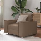 vidaXL Fauteuil Cappuccino 59 cm Kunstleer, Huis en Inrichting, Zetels | Zetels, Verzenden, Nieuw