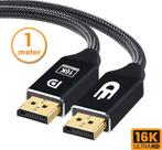 Tweedekans | Drivv. DisplayPort Kabel 2.1 - 16K 60Hz 8K, Computers en Software, Pc- en Netwerkkabels, Ophalen of Verzenden, Nieuw