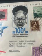 Belgisch-Congo 1938 - 100ste Luchtverbinding Sabena : van, Gestempeld