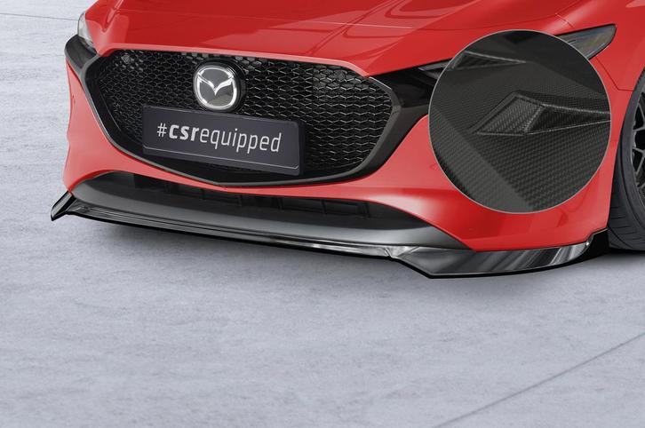 Cupspoilerlip met ABE voor Mazda 3 (Type BP) CSL649-M, Auto-onderdelen, Carrosserie, Nieuw, Verzenden