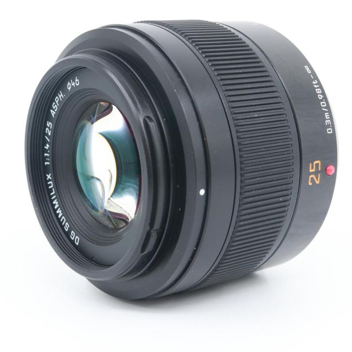 Panasonic Leica DG Summilux 25mm f/1.4 ASPH. | Tweedehands, Audio, Tv en Foto, Foto | Lenzen en Objectieven, Zo goed als nieuw