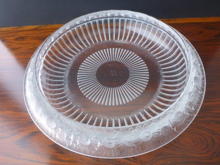 Lalique - Schaal - Marguerites - Glas, Antiek en Kunst, Kunst | Designobjecten