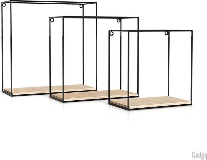 2eChoix | Gadgy Wandrekken Industrieel - Set van 3 -, Huis en Inrichting, Woonaccessoires | Overige, Ophalen of Verzenden