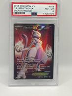 Pokémon - 1 Graded card - fa mewtwo ex breaktrough - PSA 8, Nieuw