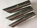Rvs eindsierstuk 3 inch slant cutt 12 inch, Auto-onderdelen, Uitlaatsystemen, Ophalen of Verzenden, Nieuw