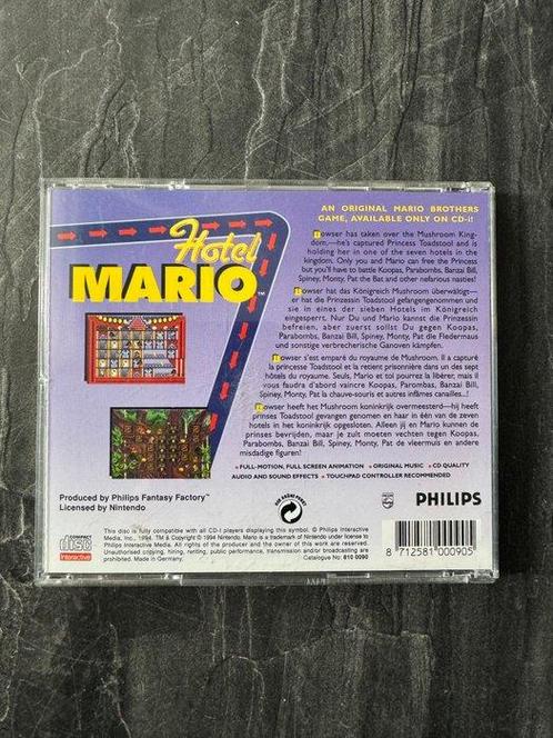 Nintendo, Philips - CD-i - Hotel Mario - Videogame - In, Games en Spelcomputers, Spelcomputers | Overige Accessoires