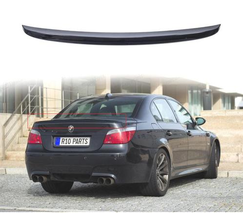 AILERON BECQUET BMW E60 LOOK M5 NOIR BRILLANT 03-10, Auto-onderdelen, Carrosserie, Verzenden