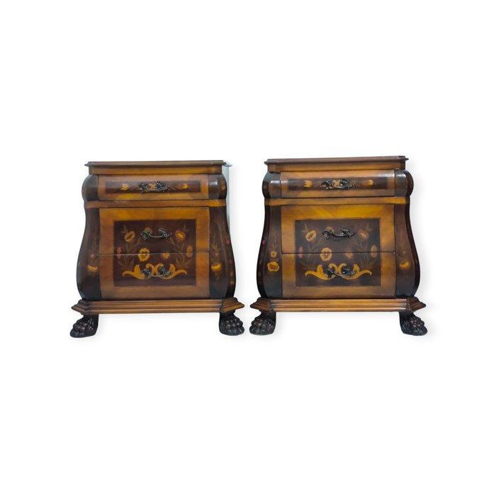 Nachtkastje (2) - Hout, Antiek en Kunst, Curiosa en Brocante