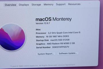 Apple iMac 27 5K Retina (Late 2015) - Intel Quadcore i5 beschikbaar voor biedingen