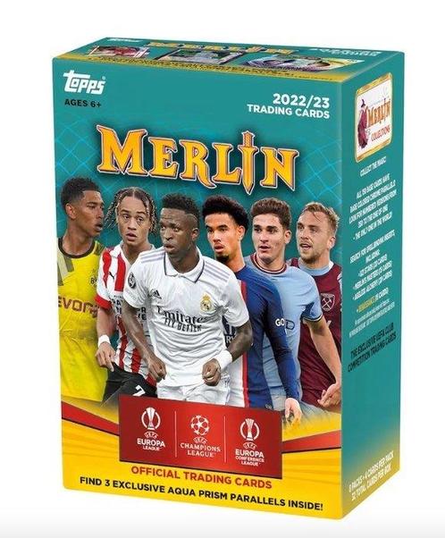 2022/23 Topps Merlin UEFA Club Competitions - Sealed Blaster, Hobby & Loisirs créatifs, Jeux de cartes à collectionner | Autre