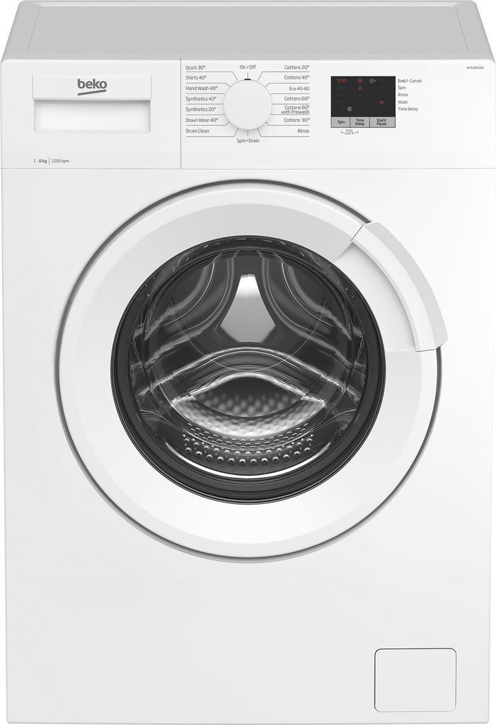 Beko Wtl82051w - Wasmachine - 8 kg - 1200 tpm - Uitgestelde, Elektronische apparatuur, Wasmachines, Ophalen of Verzenden