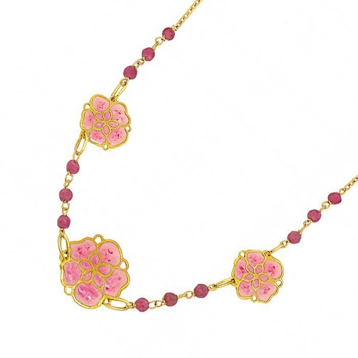 Halsketting - 18 karaat Roségoud, Handtassen en Accessoires, Kettingen