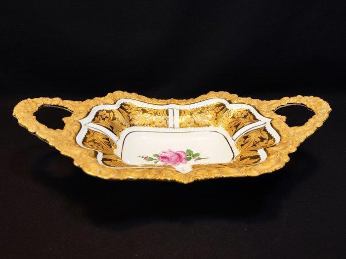 Meissen - Schotel - Prunkschale 35,3x21,0x8,3 cm, Antiek en Kunst, Antiek | Glaswerk en Kristal