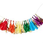 Regenboog Tassel Slinger 1,5m, Hobby en Vrije tijd, Verzenden, Nieuw