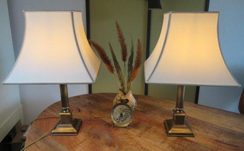 Lampe de table (2) - En alliage, Antiquités & Art, Curiosités & Brocante