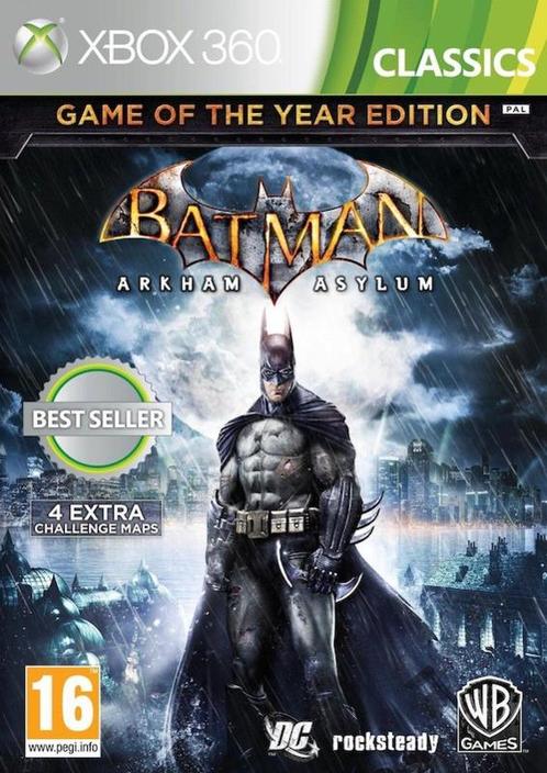 Batman Arkham Asylum GOTY Edition (Xbox 360 Games), Consoles de jeu & Jeux vidéo, Jeux | Xbox 360, Enlèvement ou Envoi