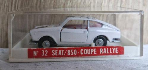 Guisval - Speelgoedauto SEAT 850 Coupe Rallye – Nr. 32 -, Hobby en Vrije tijd, Modelauto's | 1:5 tot 1:12