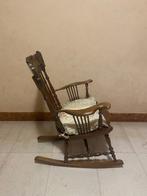 Schommelstoel - Hout - Vintage, Antiek en Kunst
