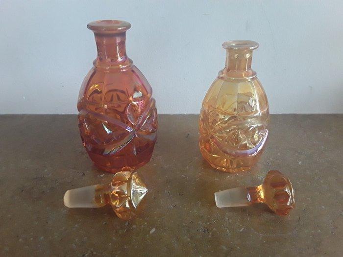 Vase à parfum (5) - Boudoir Mademoiselle - Plaqué or, verre, Antiek en Kunst, Curiosa en Brocante