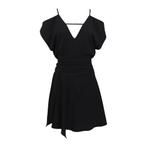 IRO • zwarte mini jurk Editan • 34, Kleding | Dames, Verzenden, Zwart, Maat 42/44 (L), Nieuw