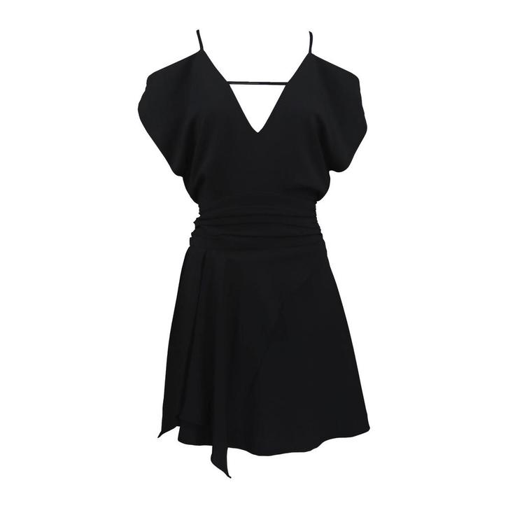 IRO • zwarte mini jurk Editan • 34, Kleding | Dames, Truien en Vesten, Zwart, Nieuw, Maat 42/44 (L), Verzenden