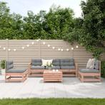 vidaXL 6-delige Loungeset met kussens massief douglashout, Tuin en Terras, Verzenden, Nieuw, Loungeset