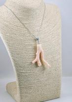 Koraal - Zilver - Ketting met hanger