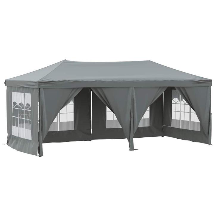 Partytent 3x6m Antraciet | Retour Deal | 63% Korting!, Tuin en Terras, Partytenten, Minder dan 4 meter, 5 tot 8 meter, Opvouwbaar