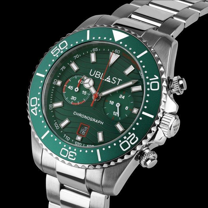 Ublast - Velocity - Sapphire Glass - REF.UBVLC42GNRD - Ltd., Handtassen en Accessoires, Horloges | Heren